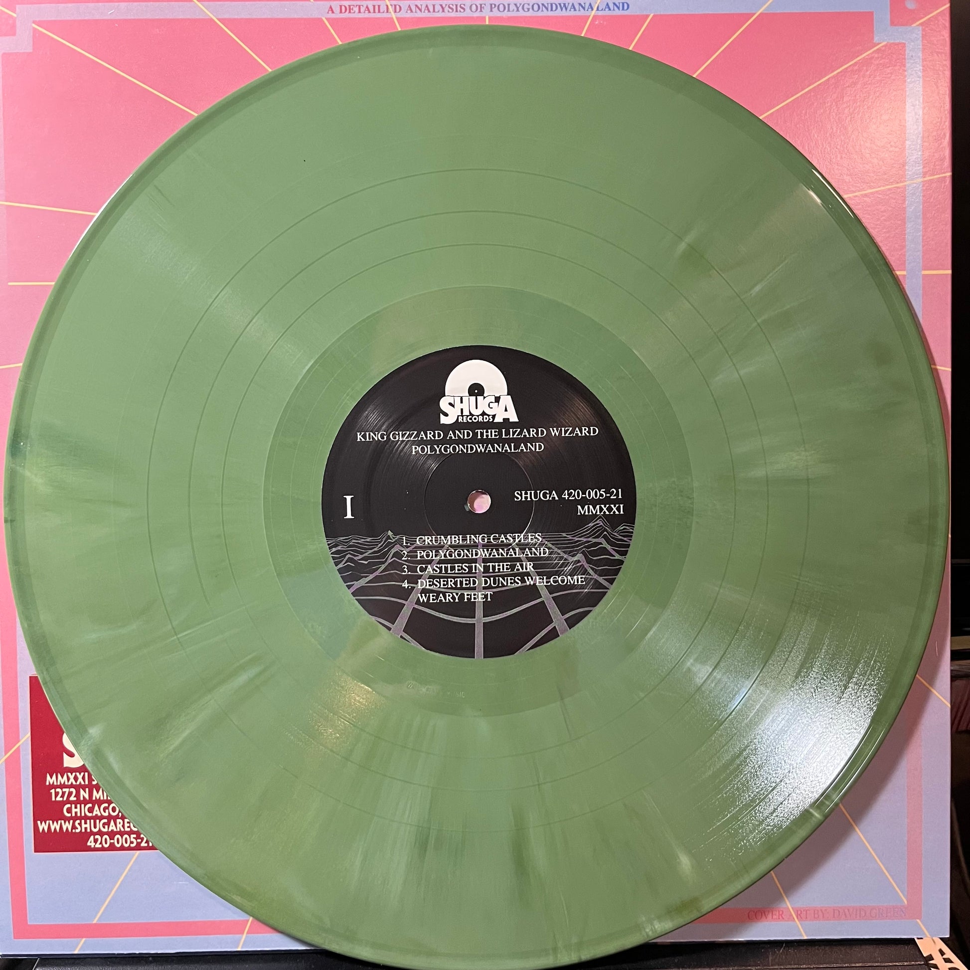 Polygondwanaland (COLOR VINYL) | Mint (M) Mint (M) - ROCK/PSYCH *NEW/COLOR*
