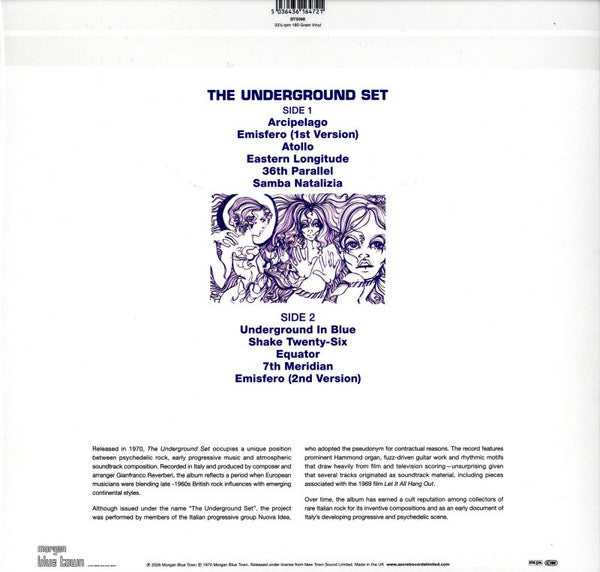 The Underground Set - The Underground Set (VINYL LP Morgan Blue Town BT5068) | - ROCK/PSYCH *NEW*