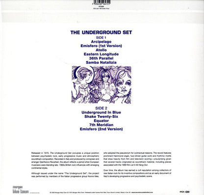 The Underground Set - The Underground Set (VINYL LP Morgan Blue Town BT5068) | - ROCK/PSYCH *NEW*