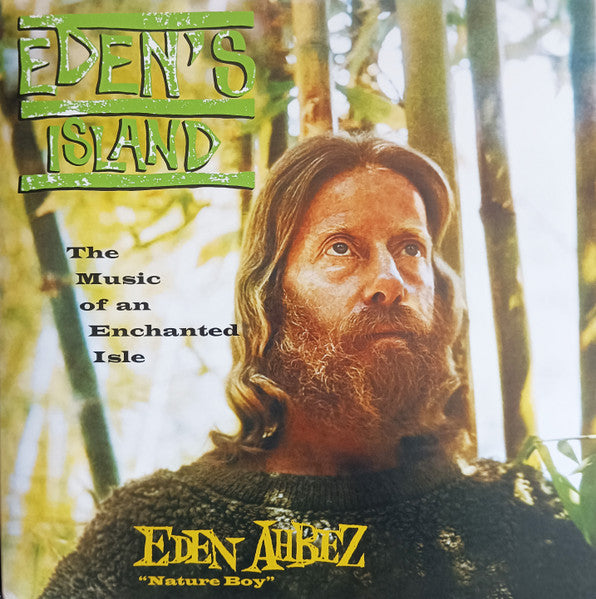 Eden Ahbez - Eden's Island (The Music Of An Enchanted Isle)(GREEN & YELLOW VINYL 2xLP Ebalunga!!! EBL10LP) | NEW - ROCK/PSYCH *NEW*