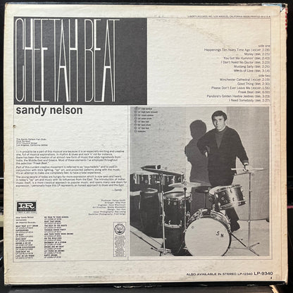 Sandy Nelson - Cheetah Beat (VINYL LP IMPERIAL LP-9340 1967) | Excellent+ (EX+) Excellent (EX) - ROCK/PSYCH / USED *EXCELLENT+*