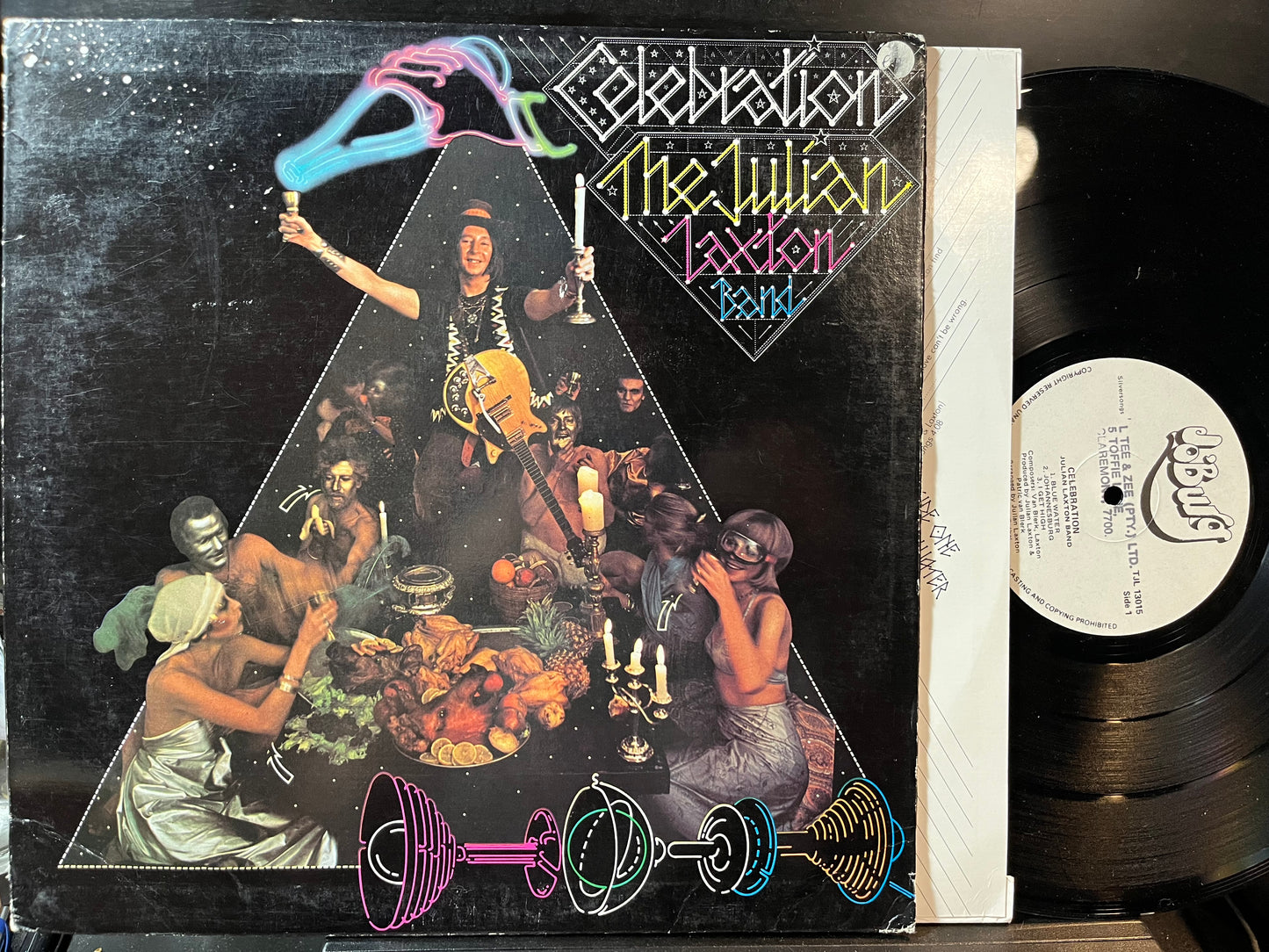 The Julian Laxton Band - Celebration (VINYL LP) | Excellent+ (EX+) Excellent (EX) - ROCK/PSYCH / USED *EXCELLENT+*