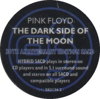 Pink Floyd - The Dark Side Of The Moon (CD GOLD) | Excellent+ (EX+) Near Mint (NM) - ROCK/PSYCH / USED *EXCELLENT+*