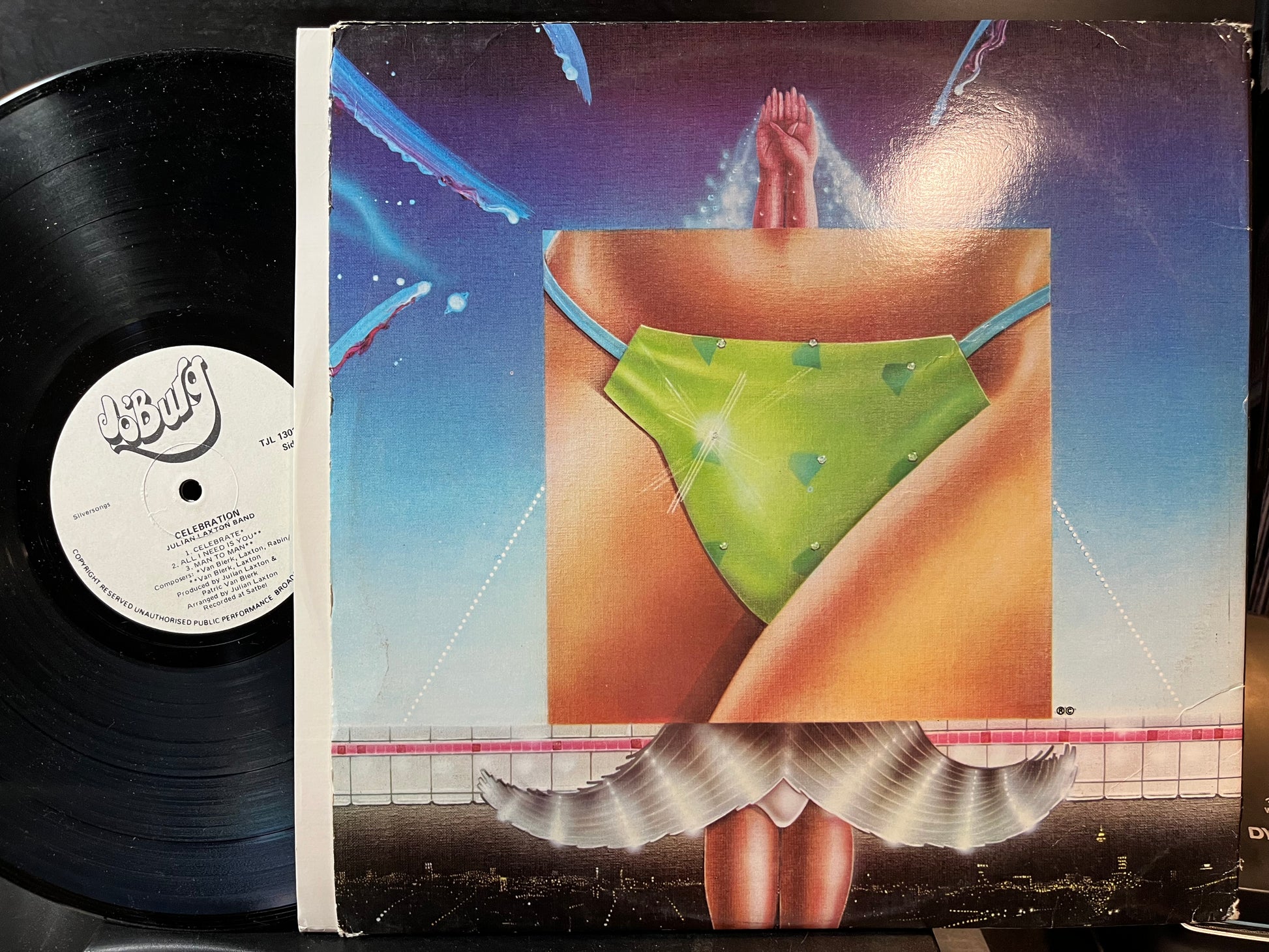 The Julian Laxton Band - Celebration (VINYL LP) | Excellent+ (EX+) Excellent (EX) - ROCK/PSYCH / USED *EXCELLENT+*