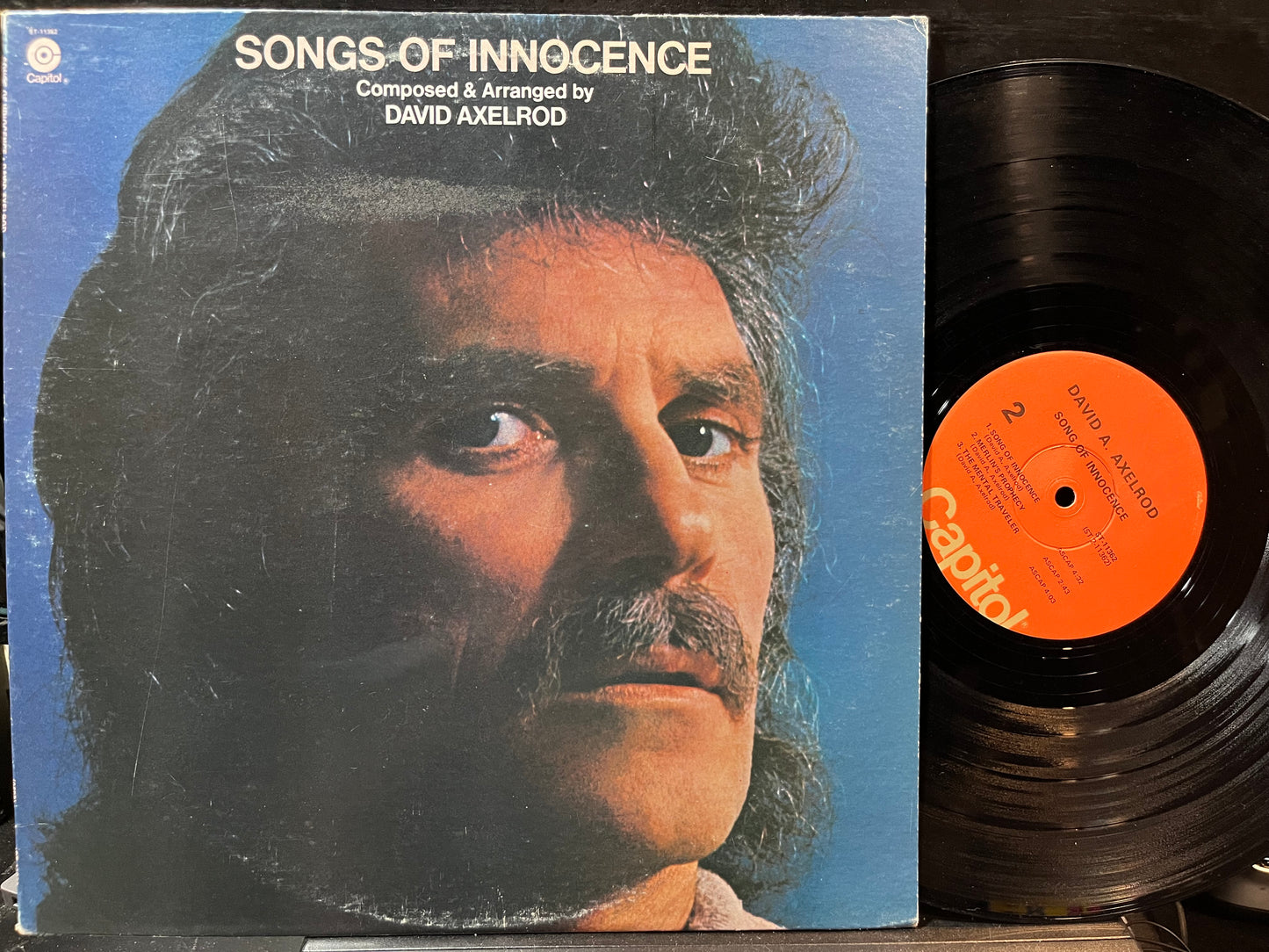 David Axelrod - Song Of Innocence (VINYL LP CAPITOL ST-11362 1975) | Excellent+ (EX+) Very Good Plus (VG+) - ROCK/PSYCH / USED *EXCELLENT+*