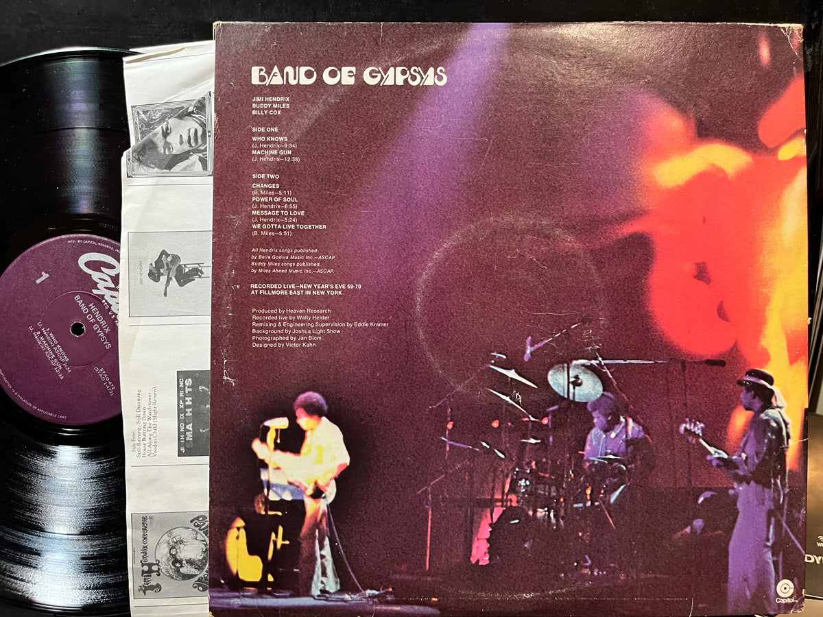 Hendrix, Jimi - Band Of Gypsys (VINYL LP) | USED Excellent+ (EX+) Very Good Plus (VG+) - ROCK/PSYCH / USED *EXCELLENT+*