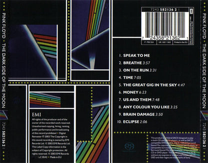 Pink Floyd - The Dark Side Of The Moon (CD GOLD) | Excellent+ (EX+) Near Mint (NM) - ROCK/PSYCH / USED *EXCELLENT+*