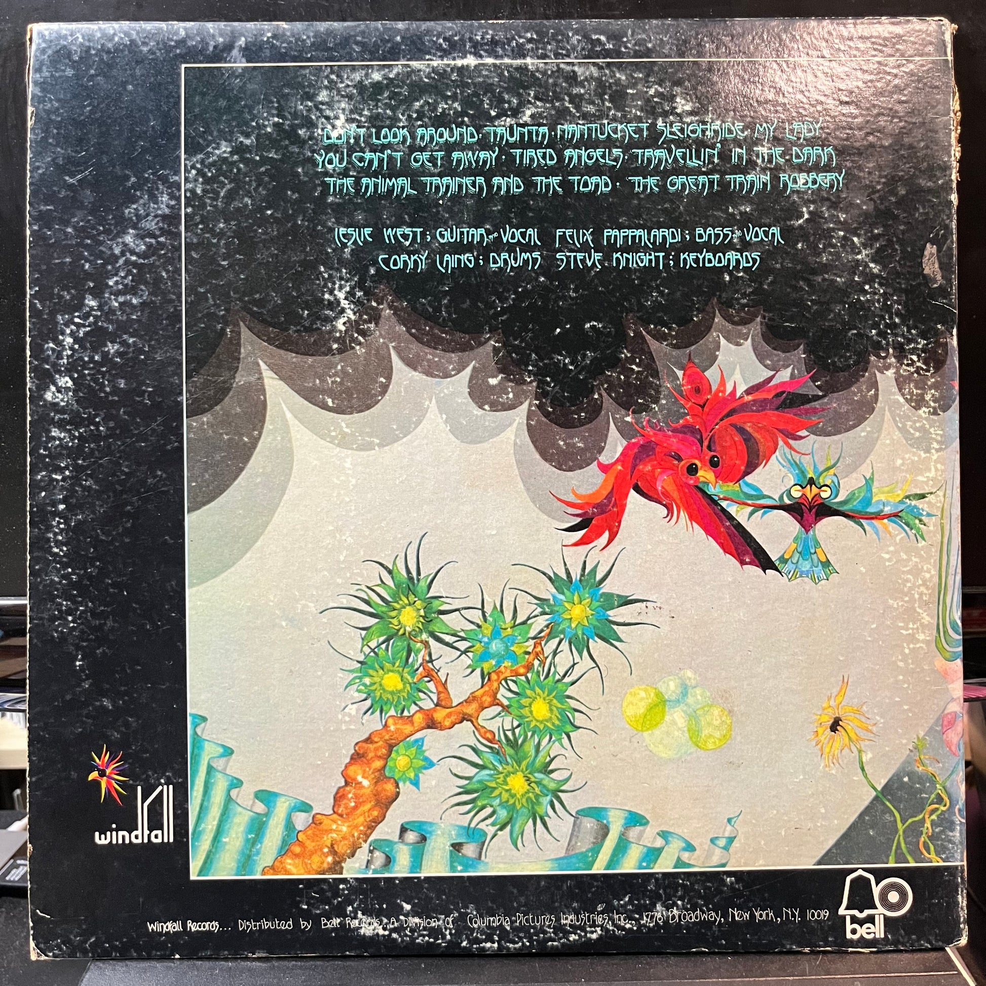 Mountain - Nantucket Sleighride (VINYL LP WINDFALL WINDFALL 5500 1971) | Excellent (EX) Very Good (VG) - ROCK/PSYCH / USED *EXCELLENT*