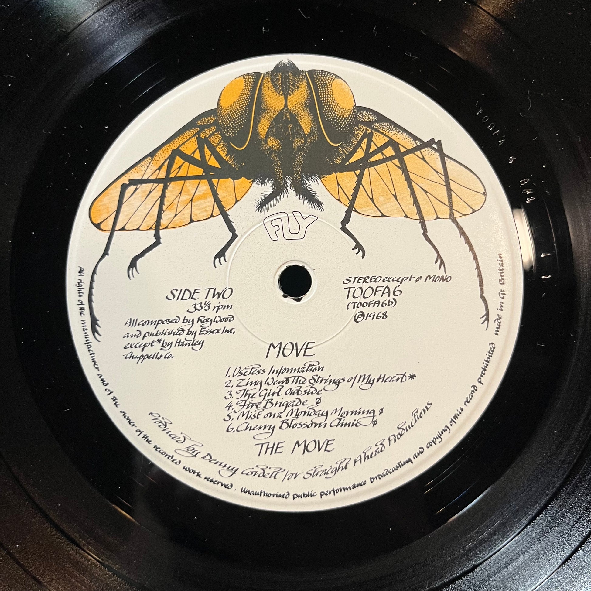 The Move - Shazam / Move (VINYL 2xLP FLY TOOFA 5/6 1972) | Near Mint- (NM-) Very Good Plus (VG+) - ROCK/PSYCH / USED *NEAR MINT-*