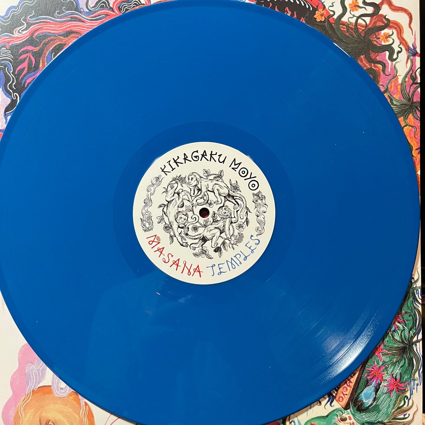 Kikagaku Moyo - Masana Temples (BLUE VINYL LP) | USED - ROCK/PSYCH / USED *NEAR MINT*