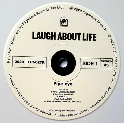 Pipe-eye - Laugh About Life (WHITE VINYL LP) | USED - ROCK/PSYCH / USED *NEAR MINT*