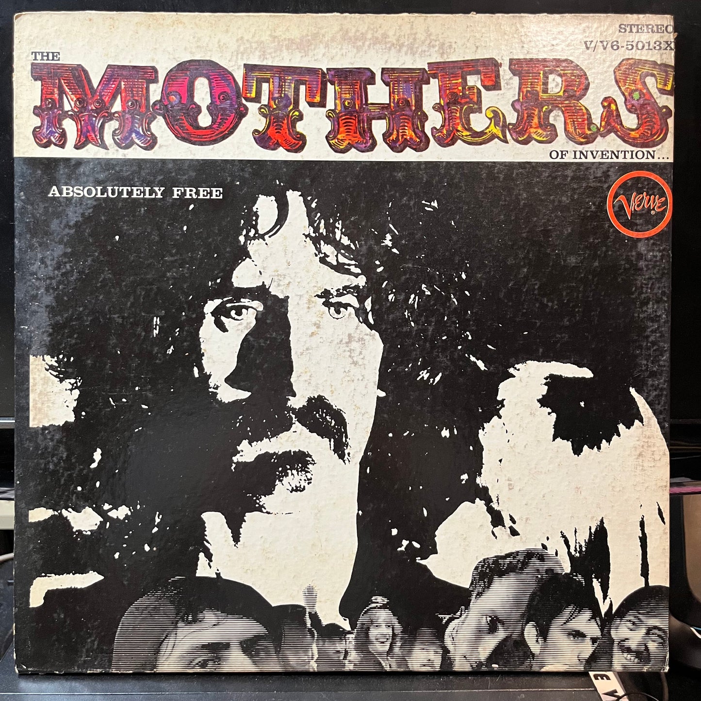 The Mothers Of Invention - Absolutely Free (VINYL LP VERVE V6-5013 1967) | Near Mint (NM or M-) Very Good Plus (VG+) - ROCK/PSYCH / USED *NEAR MINT*