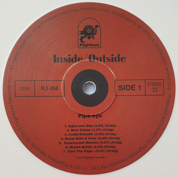 Pipe-eye - Inside/Outside (CREAM VINYL LP) | USED - ROCK/PSYCH / USED *NEAR MINT*