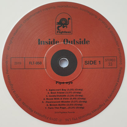 Pipe-eye - Inside/Outside (CREAM VINYL LP) | USED - ROCK/PSYCH / USED *NEAR MINT*
