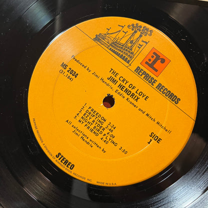 Jimi Hendrix - The Cry Of Love (VINYL LP REPRISE MS2034 1971) | USED - ROCK/PSYCH / USED *NEAR MINT*