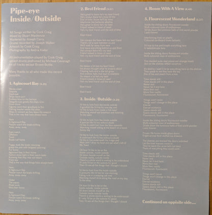 Pipe-eye - Inside/Outside (CREAM VINYL LP) | USED - ROCK/PSYCH / USED *NEAR MINT*