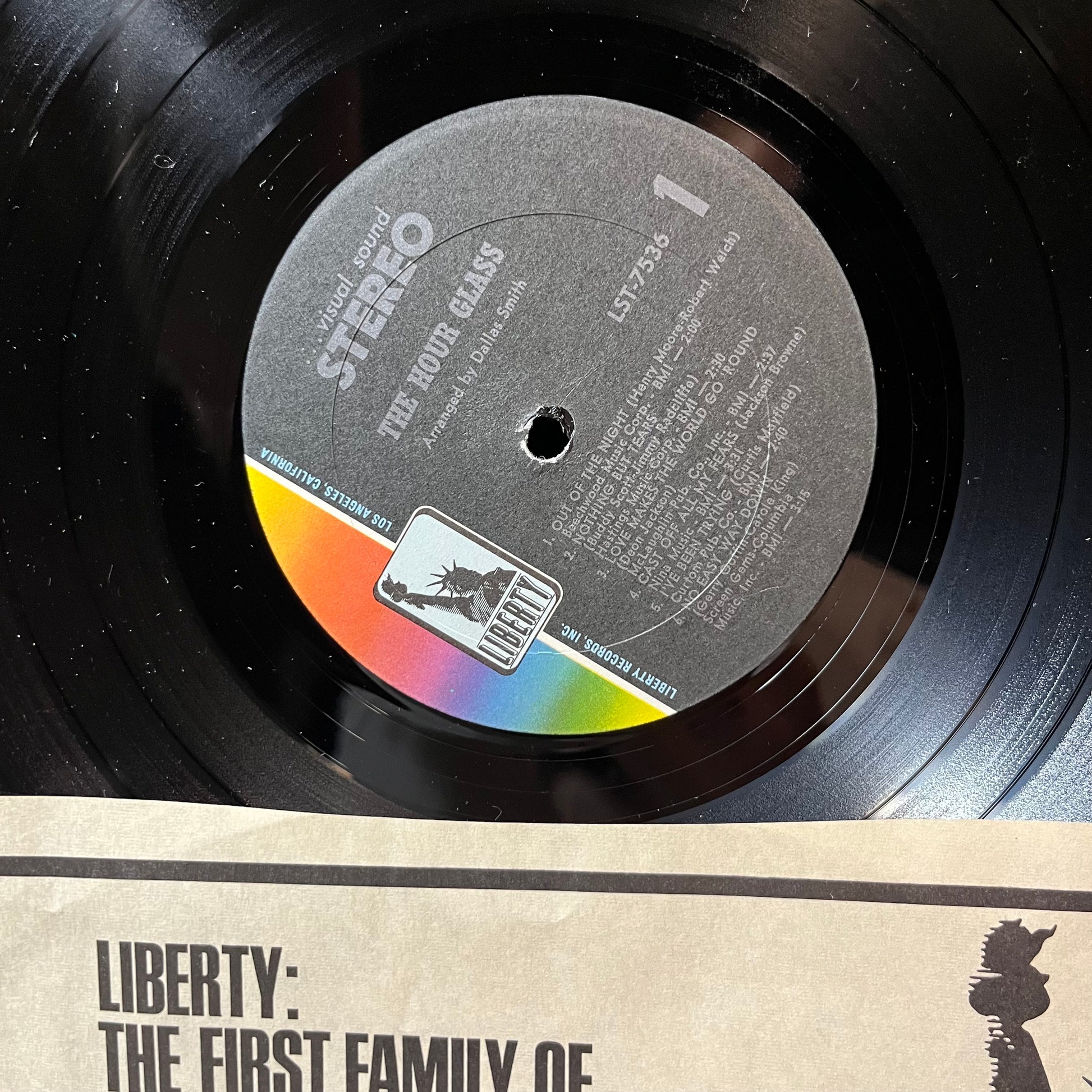 Hour Glass - Hour Glass (VINYL LP LIBERTY LST-7536 1967) | USED - ROCK/PSYCH / USED *NEAR MINT*