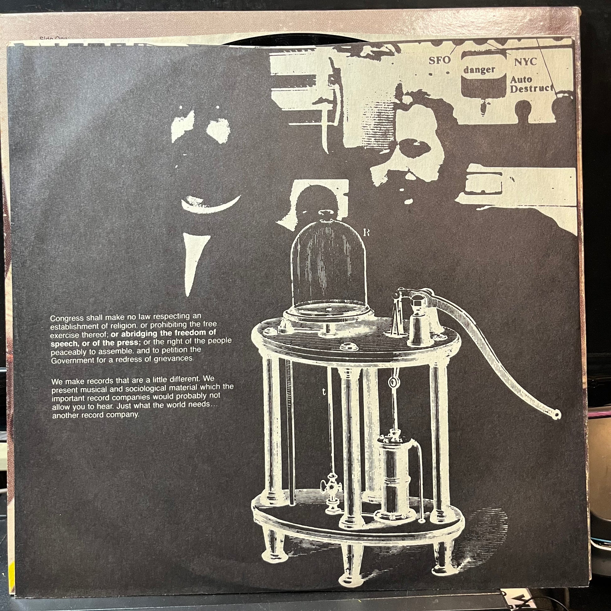 The Mothers - Just Another Band From L.A. (VINYL LP BIZARRE MS 2075 1972) | Near Mint (NM or M-) Very Good Plus (VG+) - ROCK/PSYCH / USED *NEAR MINT*
