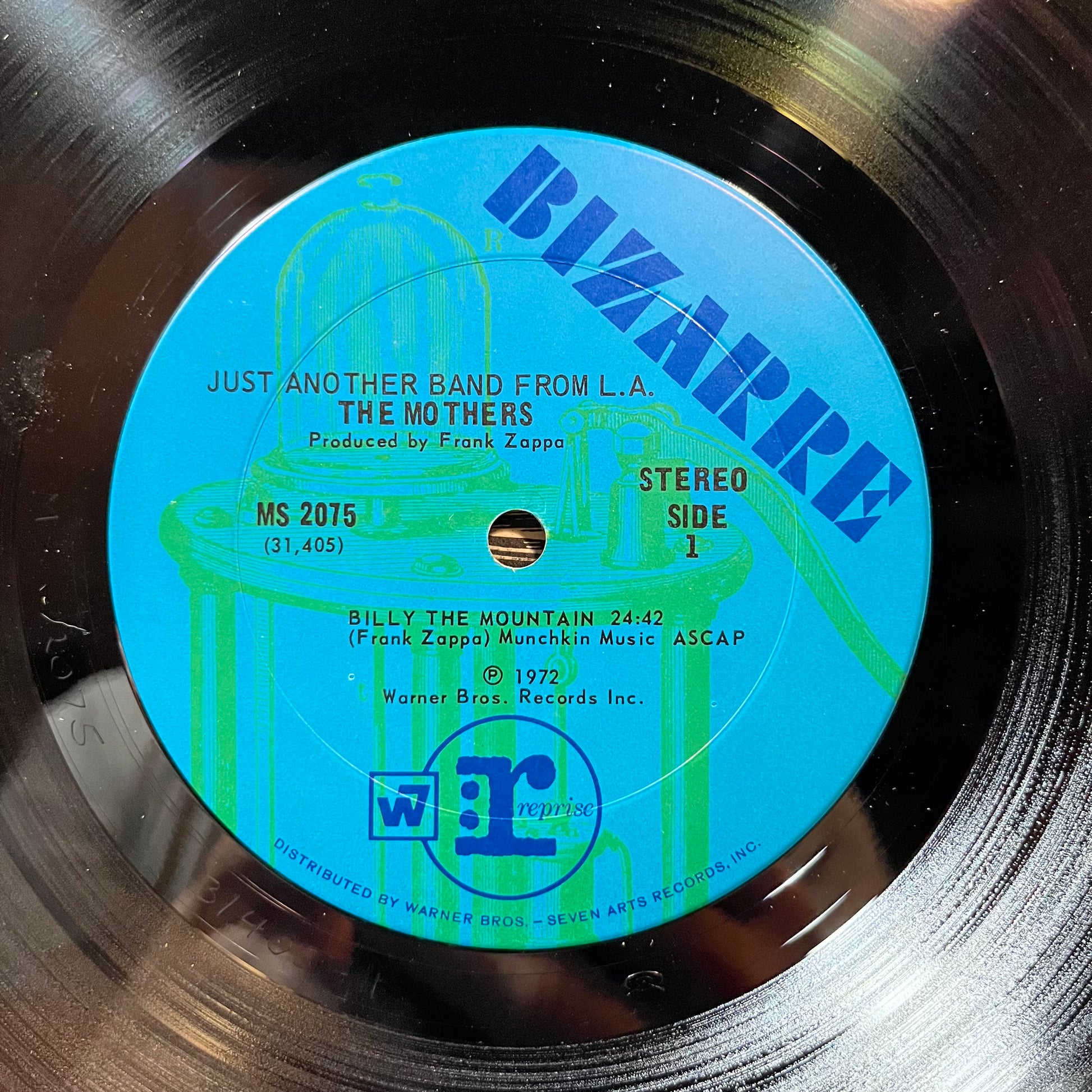 The Mothers - Just Another Band From L.A. (VINYL LP BIZARRE MS 2075 1972) | Near Mint (NM or M-) Very Good Plus (VG+) - ROCK/PSYCH / USED *NEAR MINT*