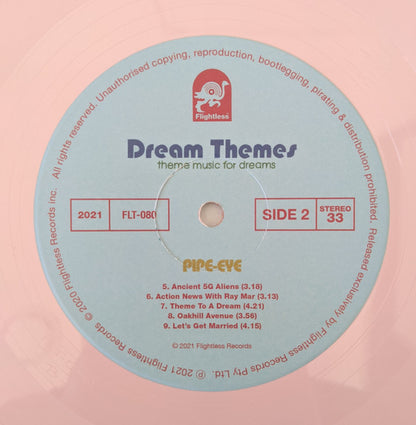 Pipe-eye - Dream Themes (PINK VINYL LP) | USED - ROCK/PSYCH / USED *NEAR MINT*