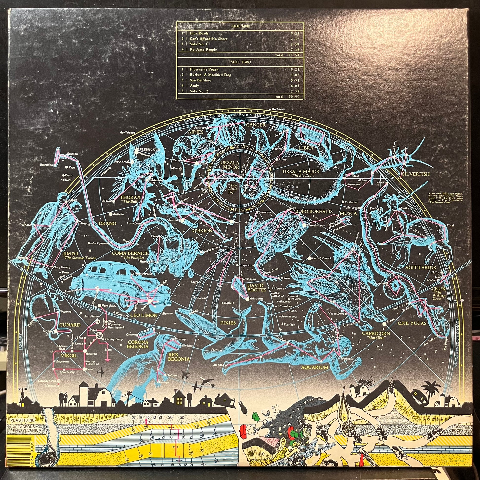 Frank Zappa And The Mothers Of Invention - One Size Fits All (VINYL LP DISCREET DS 2216) | Very Good Plus (VG+) Excellent+ (EX+) - ROCK/PSYCH / USED *VERY GOOD+*