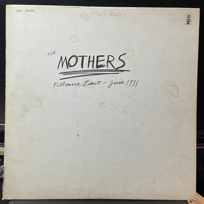 The Mothers - Fillmore East - June 1971 (VINYL LP) | USED Very Good (VG) Very Good Plus (VG+) - ROCK/PSYCH / USED *VERY GOOD*
