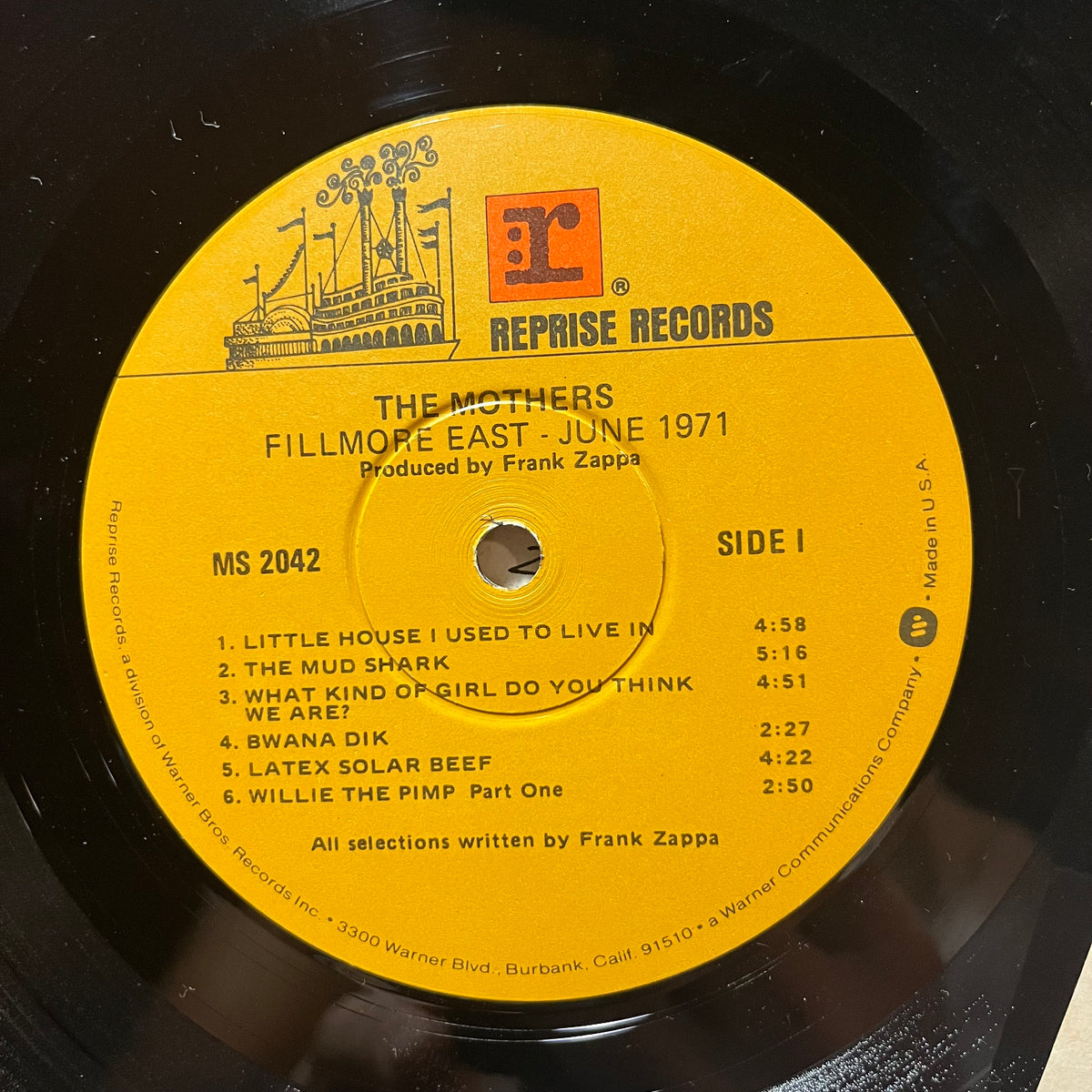 The Mothers - Fillmore East - June 1971 (VINYL LP) | USED Very Good (VG) Very Good Plus (VG+) - ROCK/PSYCH / USED *VERY GOOD*