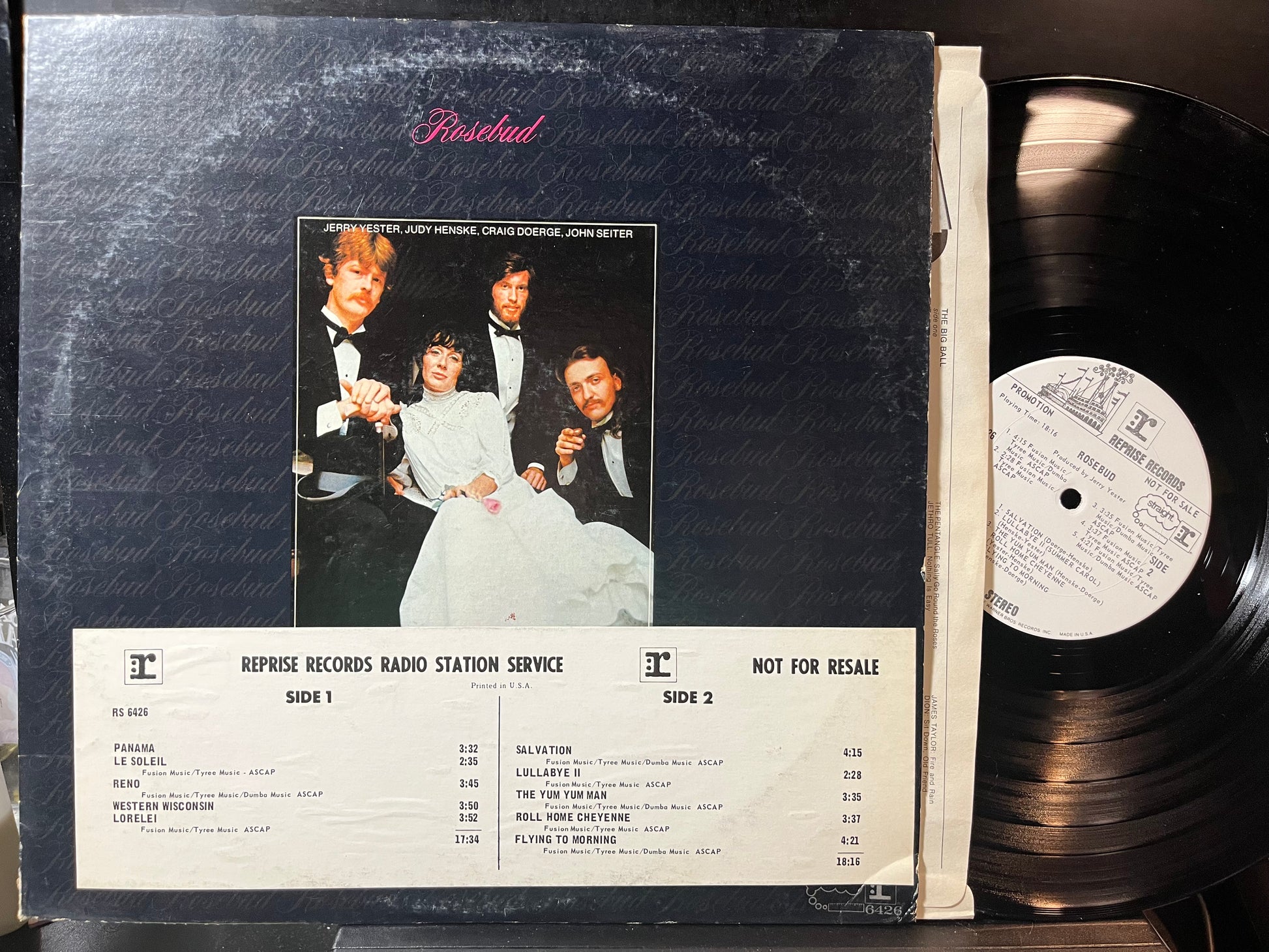 Rosebud - Rosebud (VINYL LP) | Near Mint (NM or M-) Excellent (EX) - ROCK/PSYCH / USED *NEAR MINT*