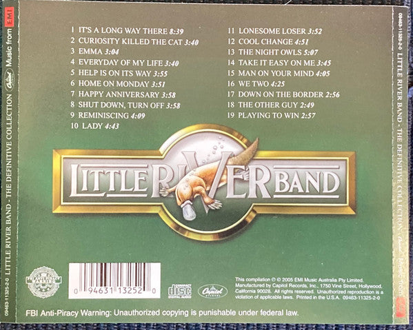 Little River Band - The Definitive Collection | Mint (M) Mint (M) - ROCK *SEALED/CD*