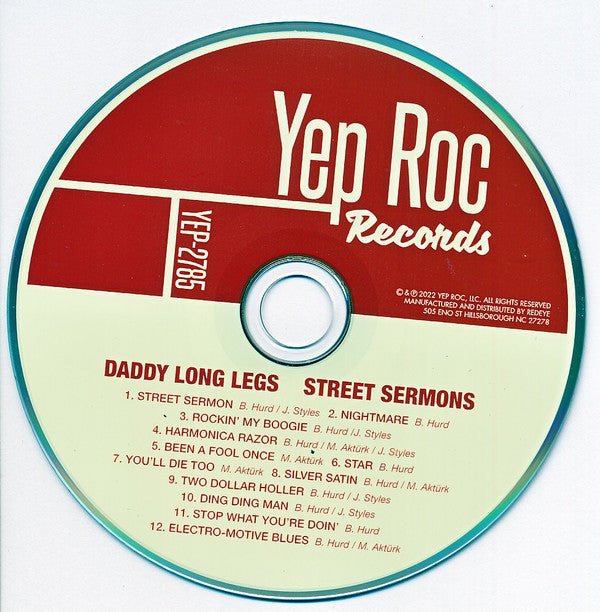 Daddy Long Legs (11) - Street Sermons | Mint (M) Mint (M) - ROCK / *SEALED/CD*