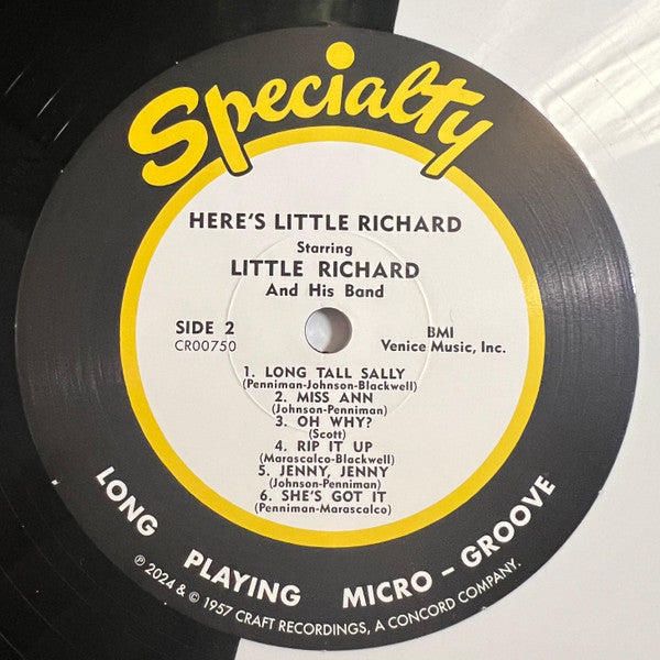 Little Richard - Here's Little Richard | Mint (M) Mint (M) - ROCK *SEALED/COLOR/VMP*