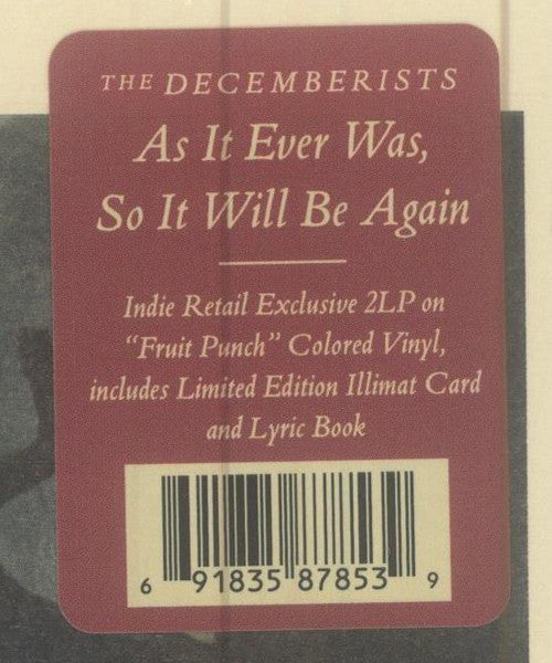 As It Ever Was, So It Will Be Again (IEX: FRUIT PUNCH VINYL) | Mint (M) Mint (M)