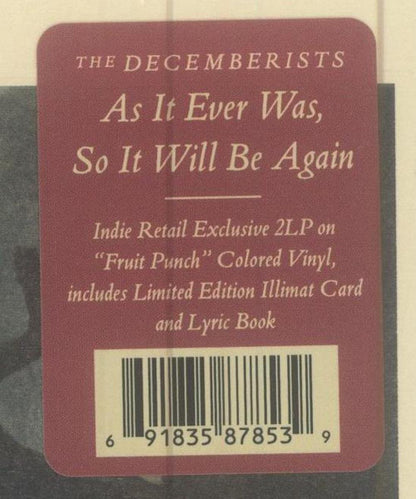 As It Ever Was, So It Will Be Again (IEX: FRUIT PUNCH VINYL) | Mint (M) Mint (M)