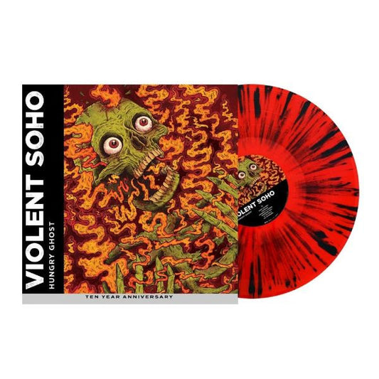 Hungry Ghost: 10th Anniversary (RED & BLACK SPLATTER VINYL) | Mint (M) Mint (M) - ROCK/INDIE *SEALED/COLOR*