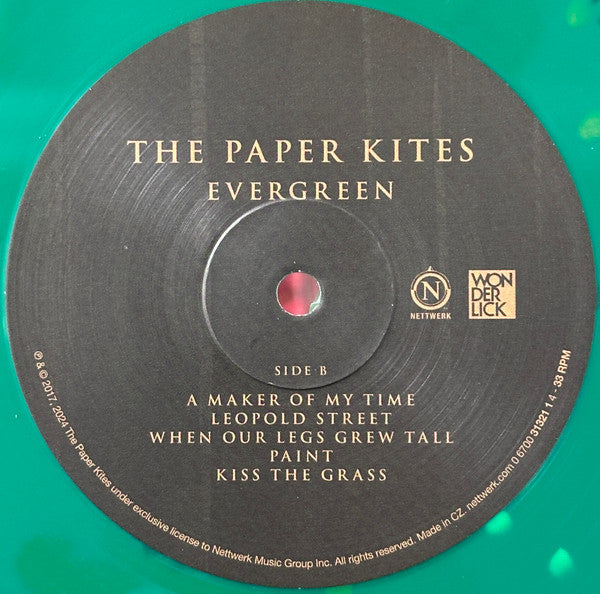 The Paper Kites - Evergreen (EVERGREEN MARBLE VINYL) | Mint (M) Mint (M) - ROCK *SEALED/COLOR*