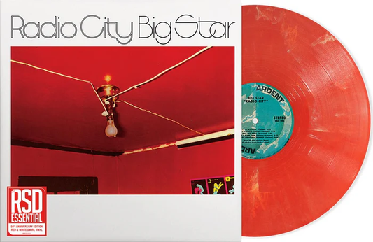 Radio City: 50th Anniversary Edition (RSD Essential, Red & White Swirl Colored Vinyl) | Mint (M) Mint (M) - ROCK *SEALED/COLOR*