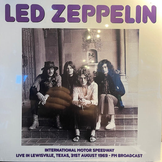 International Motor Speedway, Live In Lewisville, Texas, 31st August 1969 - FM Broadcast (PINK VINYL) | Mint (M) Mint (M) - ROCK *SEALED/COLOR*