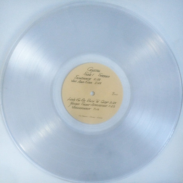 Crystal (CLEAR VINYL) | - ROCK *SEALED/COLOR*