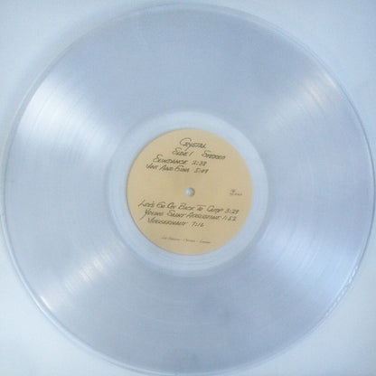 Crystal (CLEAR VINYL) | - ROCK *SEALED/COLOR*