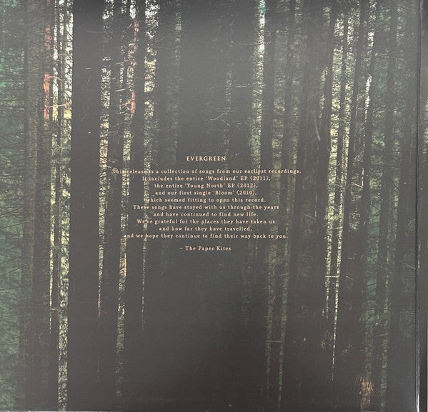 The Paper Kites - Evergreen (EVERGREEN MARBLE VINYL) | Mint (M) Mint (M) - ROCK *SEALED/COLOR*