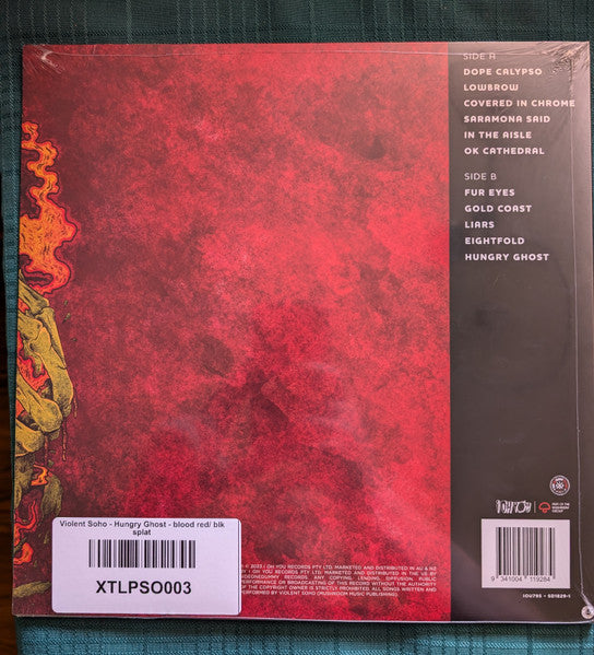 Hungry Ghost: 10th Anniversary (RED & BLACK SPLATTER VINYL) | Mint (M) Mint (M) - ROCK/INDIE *SEALED/COLOR*