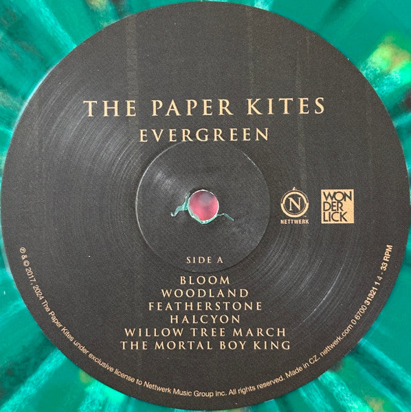 The Paper Kites - Evergreen (EVERGREEN MARBLE VINYL) | Mint (M) Mint (M) - ROCK *SEALED/COLOR*