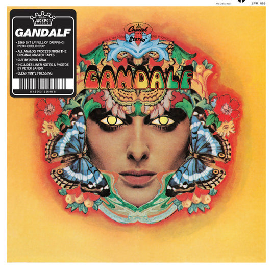 Gandalf (CLEAR VINYL) | Mint (M) Mint (M) - ROCK *SEALED/COLOR*