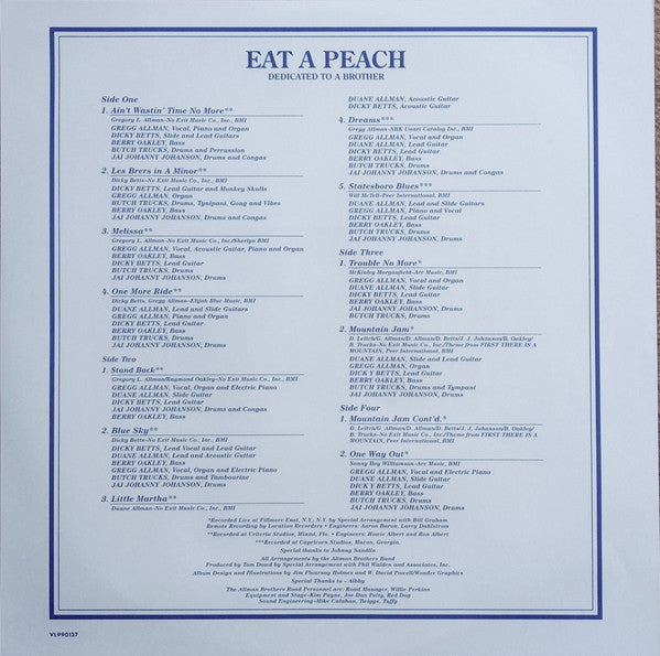 Eat A Peach | Mint (M) Mint (M) - ROCK *SEALED/COLOR*