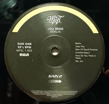Lou Reed - Berlin | Mint (M) Mint (M) - ROCK *SEALED/MFSL*
