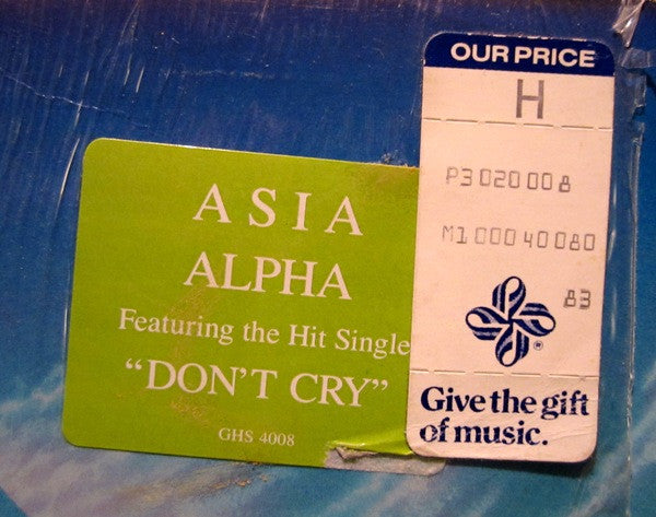 Asia (2) Alpha LP Mint (M) Mint (M)