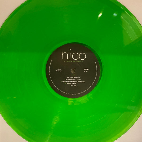 Nico (3) - At The Live Inn, Tokyo '86 | Mint (M) Mint (M) - ROCK *SEALED/RSD/COLOR*