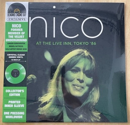 Nico (3) At The Live Inn, Tokyo '86 LP Mint (M) Mint (M)