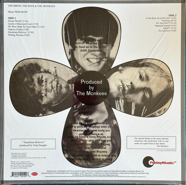 The Birds, The Bees & The Monkees | Mint (M) Mint (M) - ROCK *SEALED/RSD/COLOR*