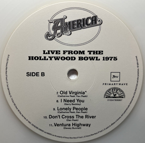 Live From The Hollywood Bowl 1975 | Mint (M) Mint (M)